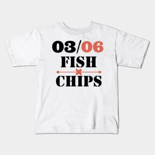 June 3rd, fish x chips Kids T-Shirt